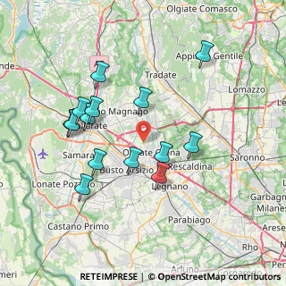 Mappa Via Sabotino, 21057 Olgiate Olona VA, Italia (7.19571)