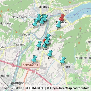 Mappa Via Largo Terzi, 25031 Capriolo BS, Italia (1.48133)
