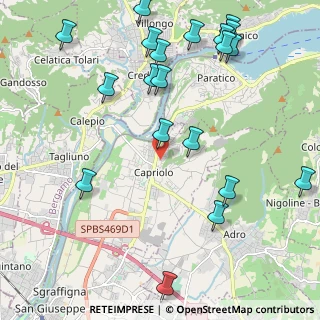 Mappa Via Largo Terzi, 25031 Capriolo BS, Italia (2.6535)