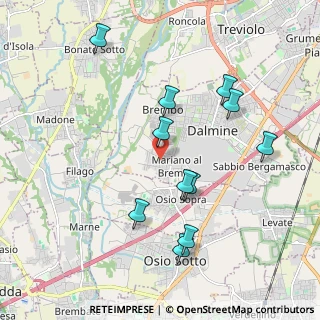 Mappa Via Alcide De Gasperi, 24044 Dalmine BG, Italia (1.97909)