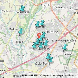 Mappa Via Alcide De Gasperi, 24044 Dalmine BG, Italia (1.82143)