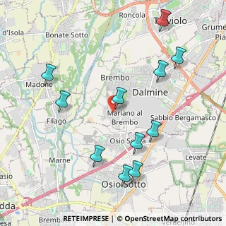 Mappa Via Alcide De Gasperi, 24044 Dalmine BG, Italia (2.24727)