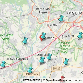 Mappa Via Alcide De Gasperi, 24044 Dalmine BG, Italia (5.91545)