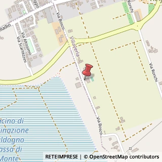 Mappa Via Bosco, 19, 36030 Villaverla, Vicenza (Veneto)