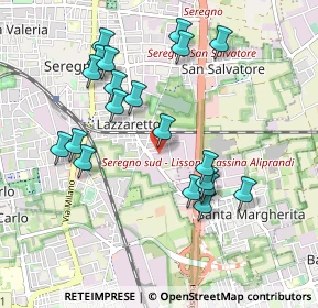 Mappa Via Claudio Monteverdi, 20831 Seregno MB, Italia (0.957)