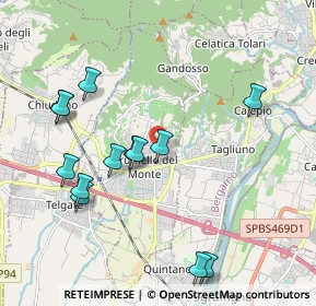 Mappa Via Don Battista Ziliotto, 24064 Grumello del Monte BG, Italia (2.09231)