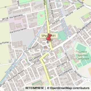 Mappa Piazza Repubblica, 21, 24050 Zanica, Bergamo (Lombardia)