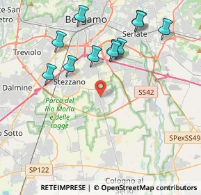 Mappa Piazza Repubblica, 24050 Zanica BG, Italia (4.23364)