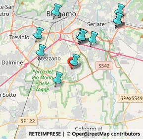 Mappa Piazza Repubblica, 24050 Zanica BG, Italia (4.23692)