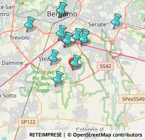 Mappa Piazza Repubblica, 24050 Zanica BG, Italia (3.50462)