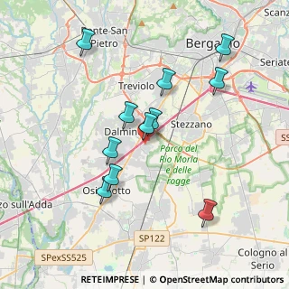 Mappa Via Seghezzi Don, 24044 Dalmine BG, Italia (3.61364)