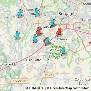 Mappa Via Seghezzi Don, 24044 Dalmine BG, Italia (3.52545)