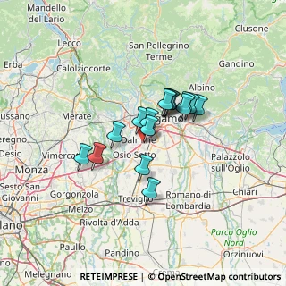 Mappa Via Seghezzi Don, 24044 Dalmine BG, Italia (9.01313)