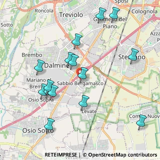 Mappa Via Seghezzi Don, 24044 Dalmine BG, Italia (2.186)