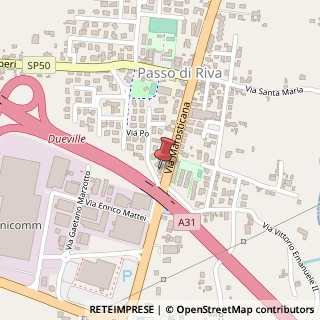 Mappa Via Marosticana, 229, 36031 Dueville, Vicenza (Veneto)