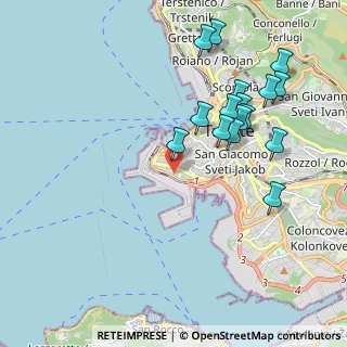 Mappa Viale Romolo Gessi, 34123 Trieste TS, Italia (2.07375)