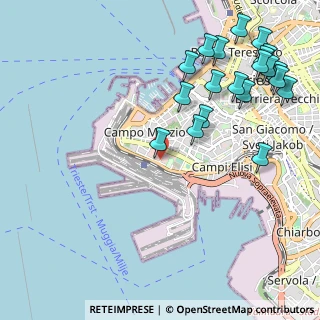 Mappa Viale Romolo Gessi, 34123 Trieste TS, Italia (1.3145)