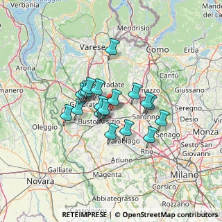 Mappa Via Vittorio Veneto, 21055 Gorla Minore VA, Italia (9.2755)