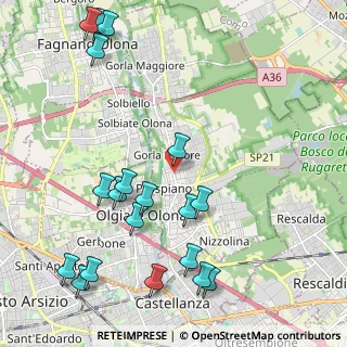 Mappa Via Vittorio Veneto, 21055 Gorla Minore VA, Italia (2.59895)