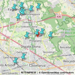 Mappa Via Vittorio Veneto, 21055 Gorla Minore VA, Italia (2.59154)