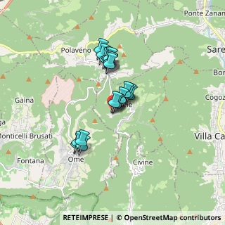 Mappa Via San Zenone, 25060 Brione BS, Italia (1.2725)