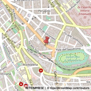 Mappa Viale Gabriele D'Annunzio, 77, 34138 Trieste, Trieste (Friuli-Venezia Giulia)