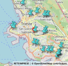 Mappa Viale D’Annunzio, 34138 Trieste TS, Italia (2.44)