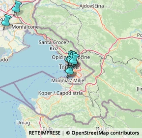 Mappa Viale D’Annunzio, 34138 Trieste TS, Italia (15.86364)