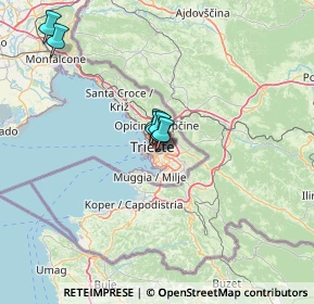 Mappa Viale D’Annunzio, 34138 Trieste TS, Italia (21.67833)