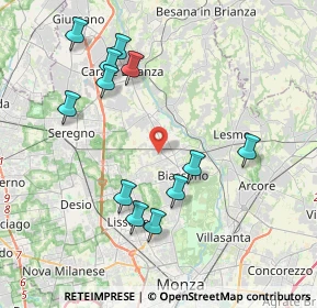 Mappa Via P. P. Pasolini, 20845 Sovico MB, Italia (4.08083)