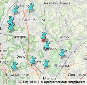 Mappa Via P. P. Pasolini, 20845 Sovico MB, Italia (5.05636)