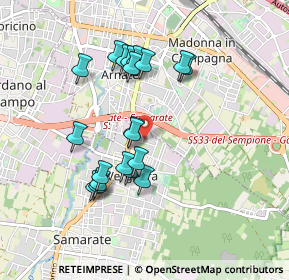 Mappa Via Adda, 21017 Samarate VA, Italia (0.824)