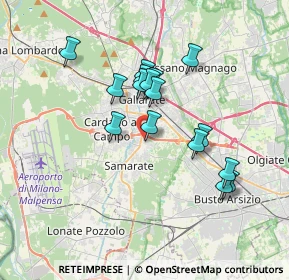 Mappa Via Adda, 21017 Samarate VA, Italia (3.03938)