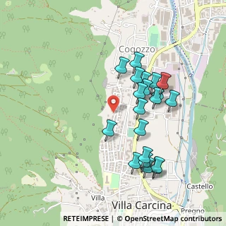 Mappa Via Fontane, 25069 Villa Carcina BS, Italia (0.4455)