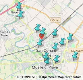 Mappa Via Ortisei, 30027 San Donà di Piave VE, Italia (2.00077)