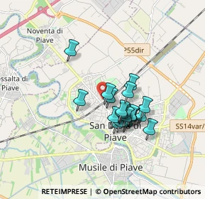 Mappa Via Ortisei, 30027 San Donà di Piave VE, Italia (1.2715)
