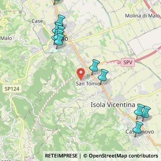 Mappa Via Poletti, 36034 Malo VI, Italia (2.70167)