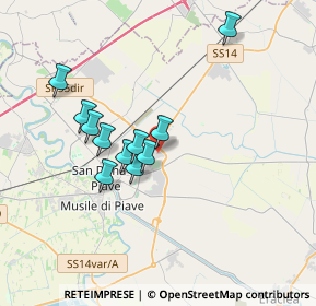 Mappa Ciclovia Basso Piave, 30027 San Donà di Piave VE, Italia (2.98455)