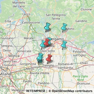 Mappa Via Luigi Einaudi, 24044 Dalmine BG, Italia (10.01667)