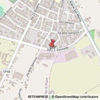 Mappa Via Kennedy,  31, 30020 Fossalta di Piave, Venezia (Veneto)