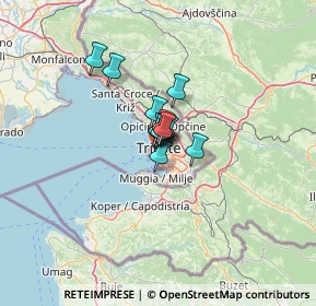 Mappa Via Giandomenico Tacco, 34144 Trieste TS, Italia (5.64833)