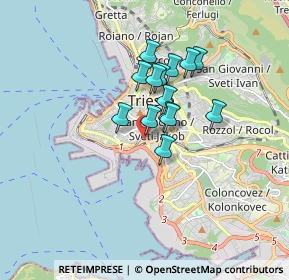 Mappa Via Giandomenico Tacco, 34144 Trieste TS, Italia (1.17286)