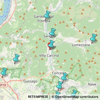 Mappa Via del Lavoro, 25069 Villa Carcina BS, Italia (6.44091)