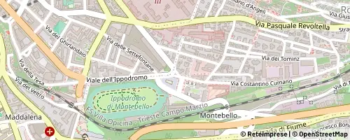 Mappa Trieste