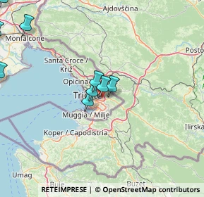 Mappa Str. per Longera, 34128 Trieste TS, Italia (25.18818)