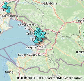 Mappa Str. per Longera, 34128 Trieste TS, Italia (24.9445)