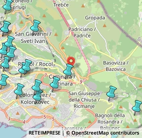 Mappa Str. per Longera, 34128 Trieste TS, Italia (3.27053)