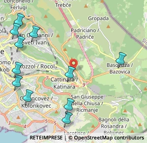 Mappa Str. per Longera, 34128 Trieste TS, Italia (2.81091)