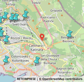 Mappa Str. per Longera, 34128 Trieste TS, Italia (3.39818)