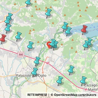 Mappa Via Enrico de Nicola, 25031 Capriolo BS, Italia (5.7445)